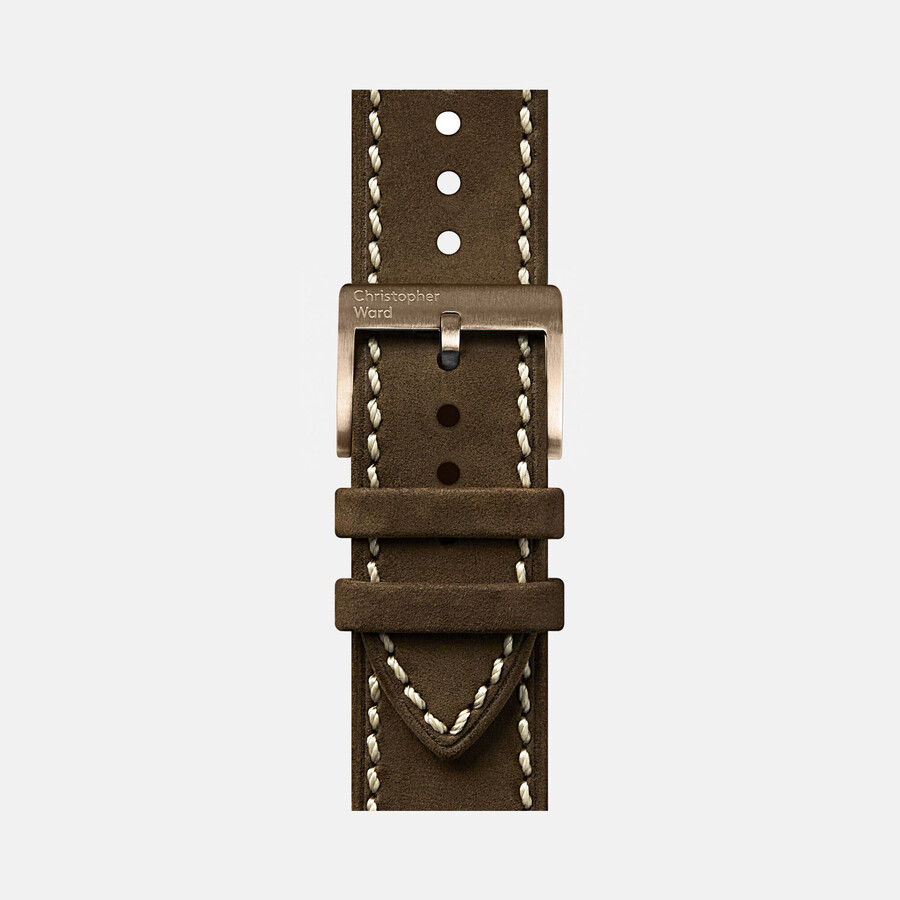 cuero de roble vintage christopher ward