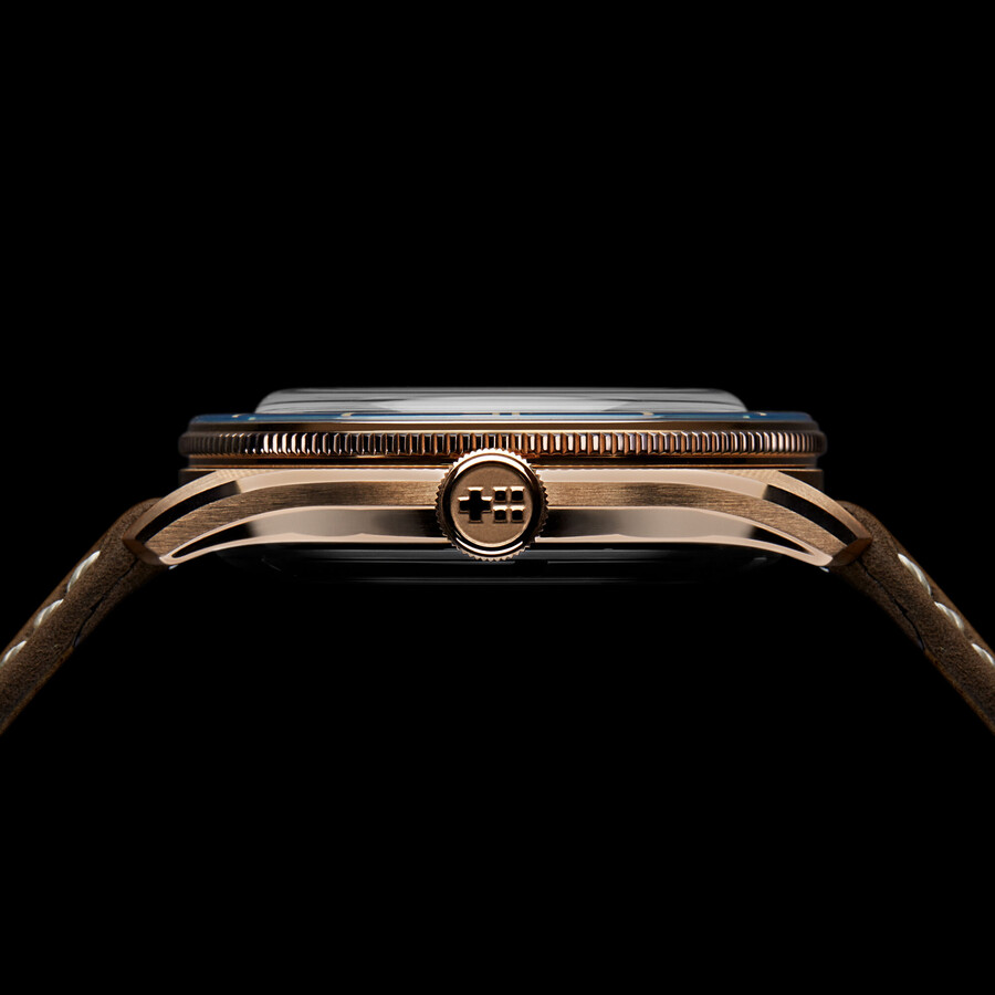 cuero de roble vintage christopher ward