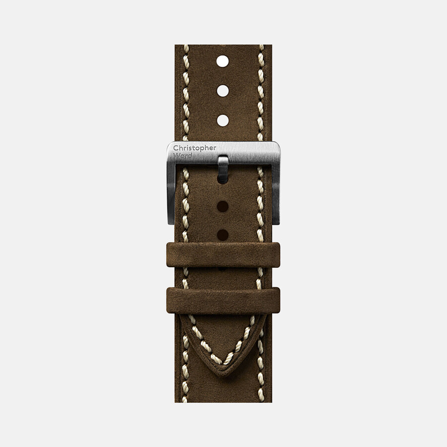 cuero de roble vintage christopher ward